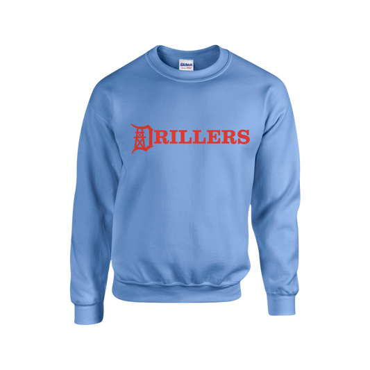 Adult 3D Puff Drillers Crewneck